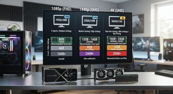 Guide d'achat : quelle VRAM choisir pour votre résolution ?